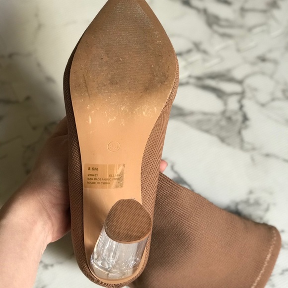 FASHION NOVA POINT TOE SOCK BOOTS - Picture 6 of 7